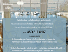 Tablet Screenshot of laitakarinmessi.fi